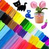 151pcs Multi Color Pipe Cleaners - 11.8" Craft Supplies Bulk for DIY Art & Craft Projects, Mother's Day Party ZSY