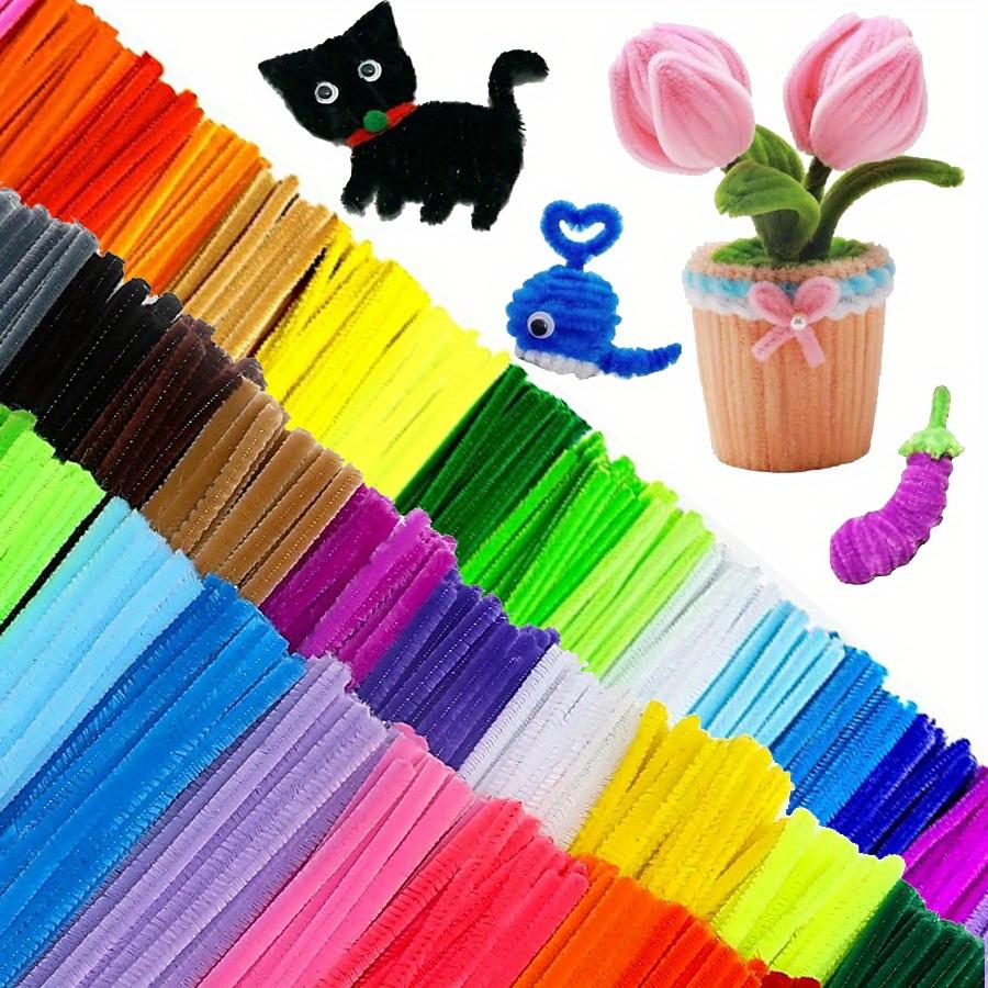 151pcs Multi Color Pipe Cleaners - 11.8" Craft Supplies Bulk for DIY Art & Craft Projects, Mother's Day Party ZSY
