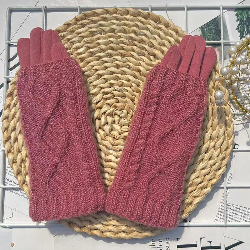 Pink Knit wool