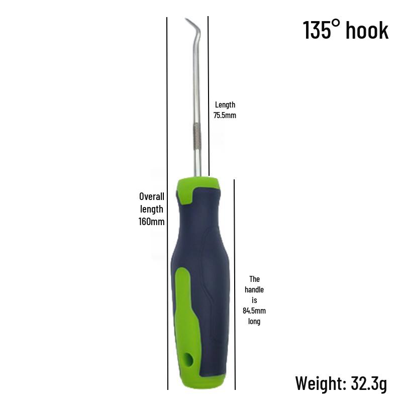Oil Seal Hook Set: 4/10-Piece Auto Repair Puller & Driver Tool