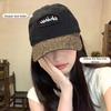 RICYGVM Retro Leopard Baseball Hat For Women Long Brim Peaked Cap Fashion Hip Hop Duck Tongue Cap Korean Girl Sunscreen Visors