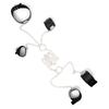 Sex Toys Faux Leather Handcuffs Neck Collar Wrist Ankle Cuffs BDSM Bondage Set Shackles Erotic Restraint Adult Slave Game Sex Toys