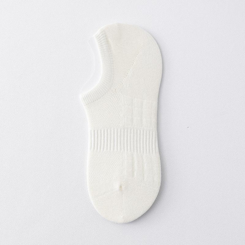 Female Summer Thin Non Slip Do Not Fall with Net Eye Shallow Mouth Invisible Short Cotton Socks