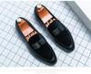 Men's Plus Size Pointed Toe Slip-on Leather Shoes for Formal, Business, Casual, or Wedding Events