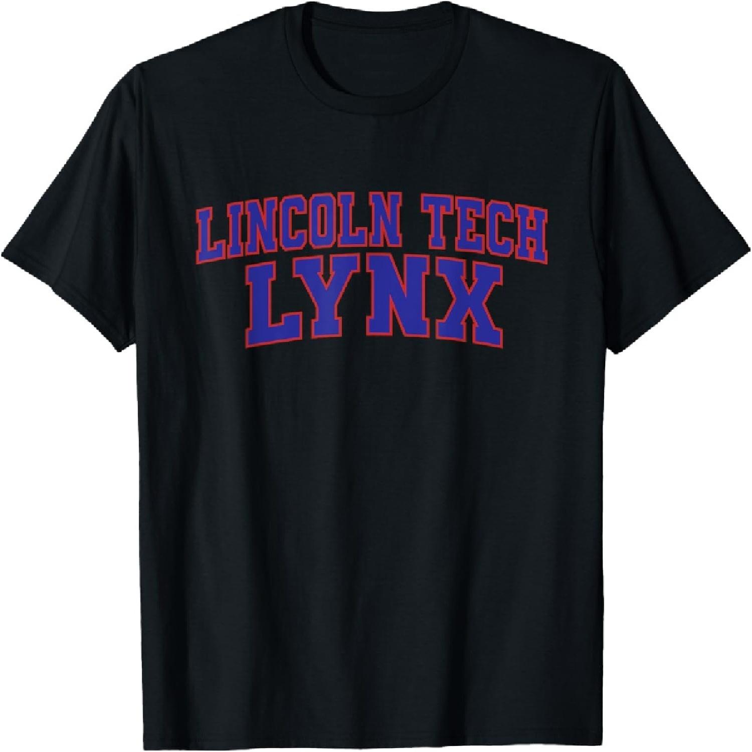 Lincoln Technical Institute Lynx Apparel Sports Fan T-Shirt XXXXXL разноцветный