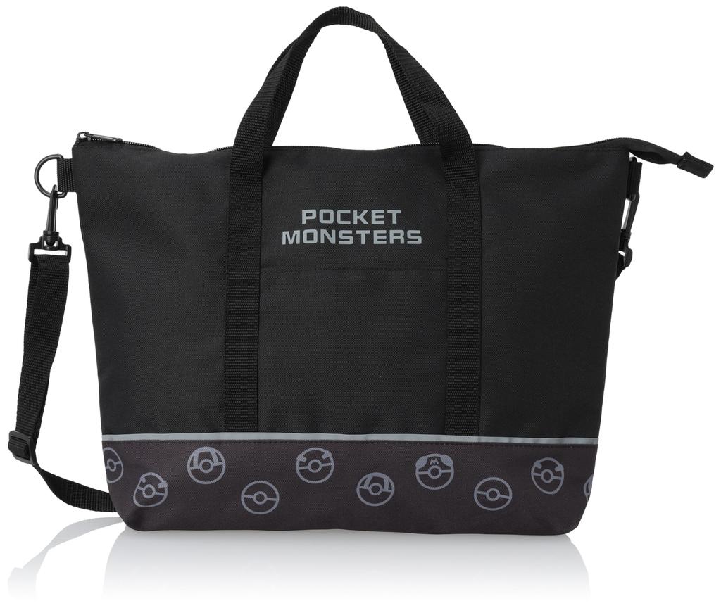 Lesson Bag 2way Lesson Kids Ball [Pokemon] Black/Monster