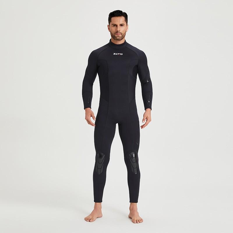 3mm Neoprene Full Wetsuit Men Women - Warm Water Sports Suit Snorkeling Swimming Surfing Jellyfish Protection