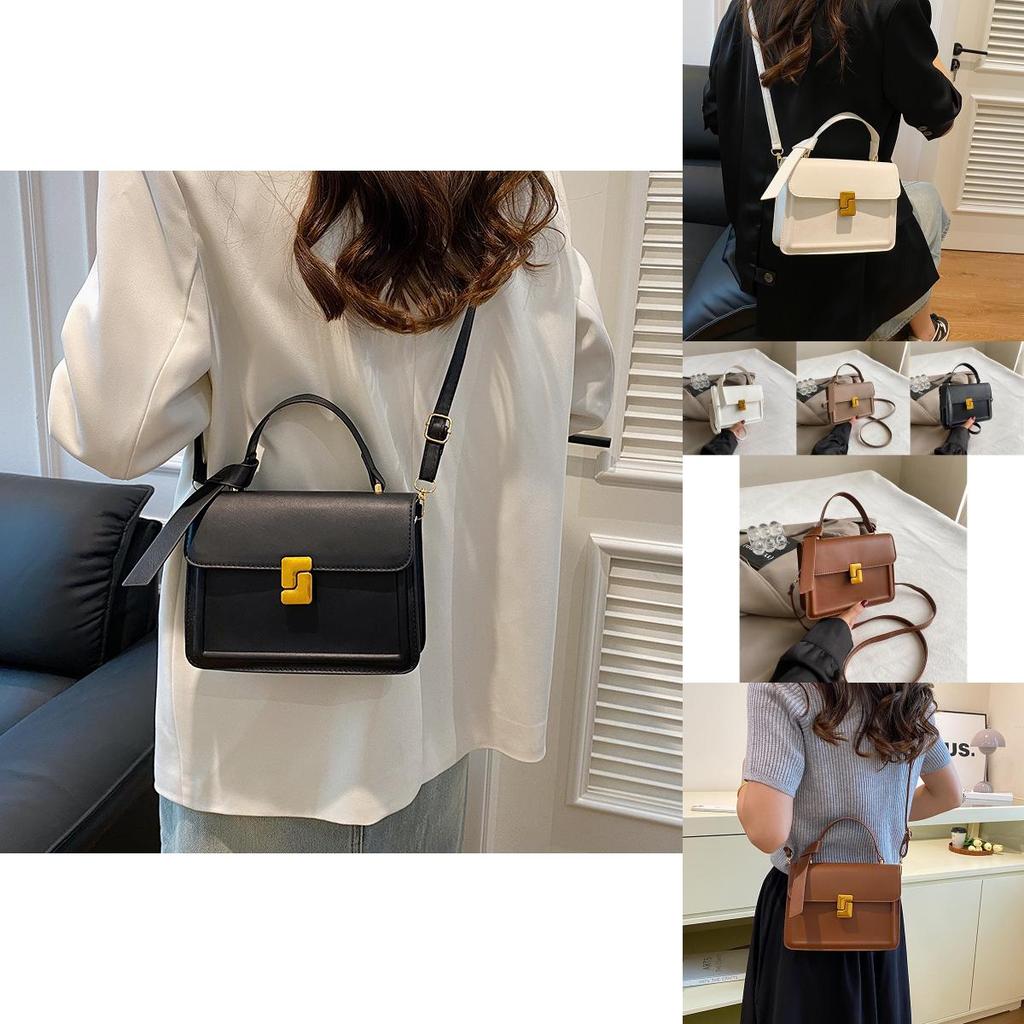 Fashionable Retro Women's Handbag 2024 New Trendy Small Square Bag For Daily Use