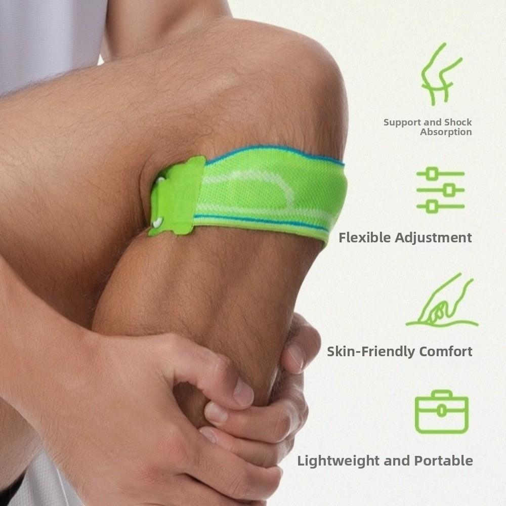 Non-Slip Design Sports Patella Strap Breathable Patellar Tendon Support Knee Brace Running