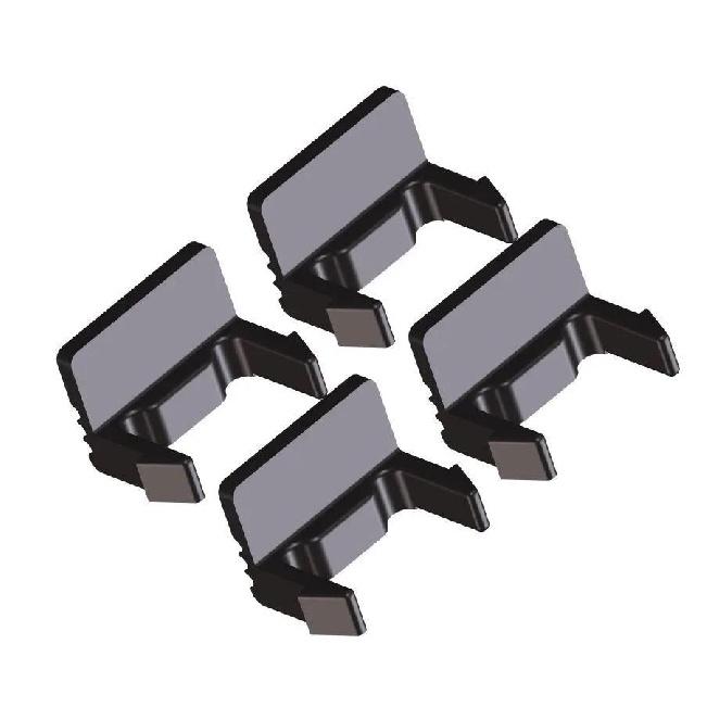 4er-Pack für Thule Heckträger Kompakt Kennzeichenhalter-Clips für Thule Euro Way Easy Fold Velo Autozubehör Kennzeichenabdeckungen Rahmen 6
