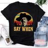 Tombstone Doc Holliday Say When Retro Vintage Men's T-Shirt, Doc Holiday Shirt, Say When Shirt, Tombstone Shirt, Western Cowboy Shirt