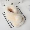 Rabbit Fur Scarf Women Winter Warm Soft Furry Scarves Casual Female Lady Outdoor Neck Warmer Collar Snood Gifts For Her 70Cm