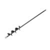 Carbon Steel Auger Drill Bit Black Digs Hole Garden Auger Kit Hand Tools Bulb Plant Flower Planting Soil Drill Bits