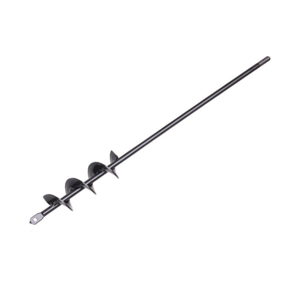 Carbon Steel Auger Drill Bit Black Digs Hole Garden Auger Kit Hand Tools Bulb Plant Flower Planting Soil Drill Bits