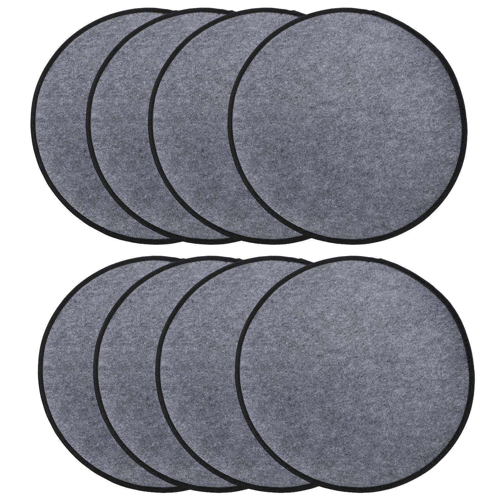 

Calm Wish Tire Storage Felt Fabric Rubber and Dust Car Wheel Set of Universal Covers, Pads, Scratch, Deterioration, Prevention, Protection, 8, серый