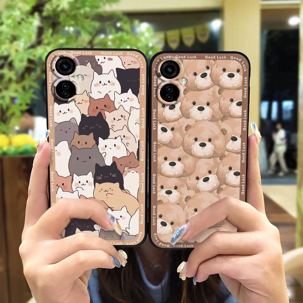 Waterproof protective Phone Case For Tecno Camon19/19Pro 4G Anti-knock Full wrap Soft case Fashion Design Cute Cartoon