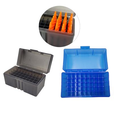 50 Rounds Ammunitions Storage Box Flip Top Rifles Cartridges Carry Box Tactic Ammo Storage Case Hunting Accessories Box