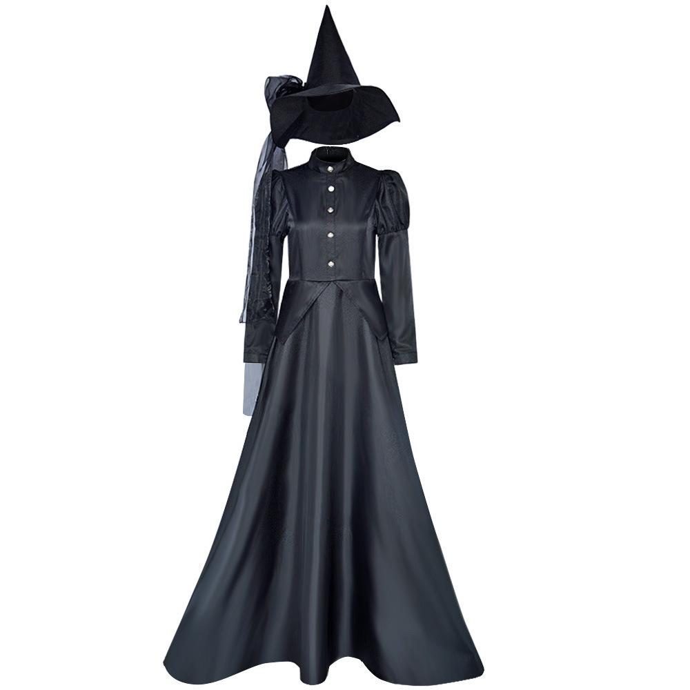 Wizard of Oz cos Wear a Halloween costume of a scary, evil witch cosplay Cosplay costume