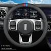 Genuine Leather Steering Wheel Cover for WEY VV5/VV6/P8/VV7 - All-Season Use