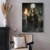 Dark Goddess Gaia/Hecate Greek Mythology Norse Witch Magic Gothic Fantasy Poster Canvas Painting Wall Art Pictures Home Decor