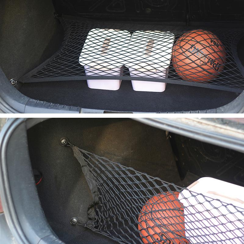 Universal Car Rear Trunk Storage Net Clip Hook Tie Down Ring Loop Fastener Car Interior Organizers Hooks Hanger Auto Accessories