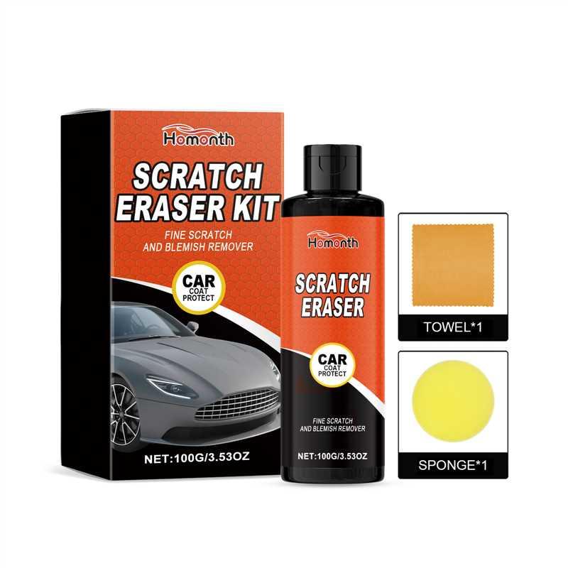 Homonth Car Scratch Maintenance Kit - Car Paint Scratch Care and Refinishing Polishing Kit 100g