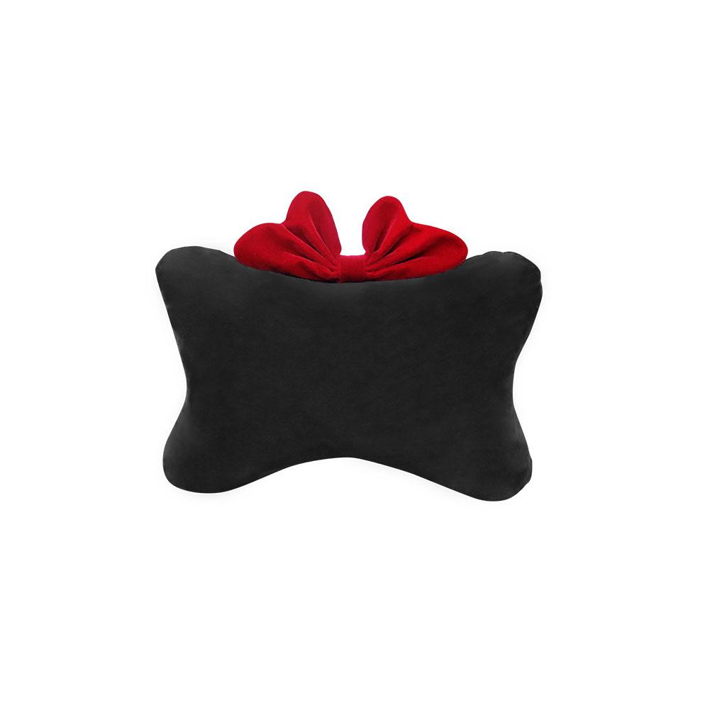 High Quality Car Headrest Neck Pillow Net Red Creative Fashion Seat Supplies Shoulder Bow Cute Cover Car Car Belt U3C3