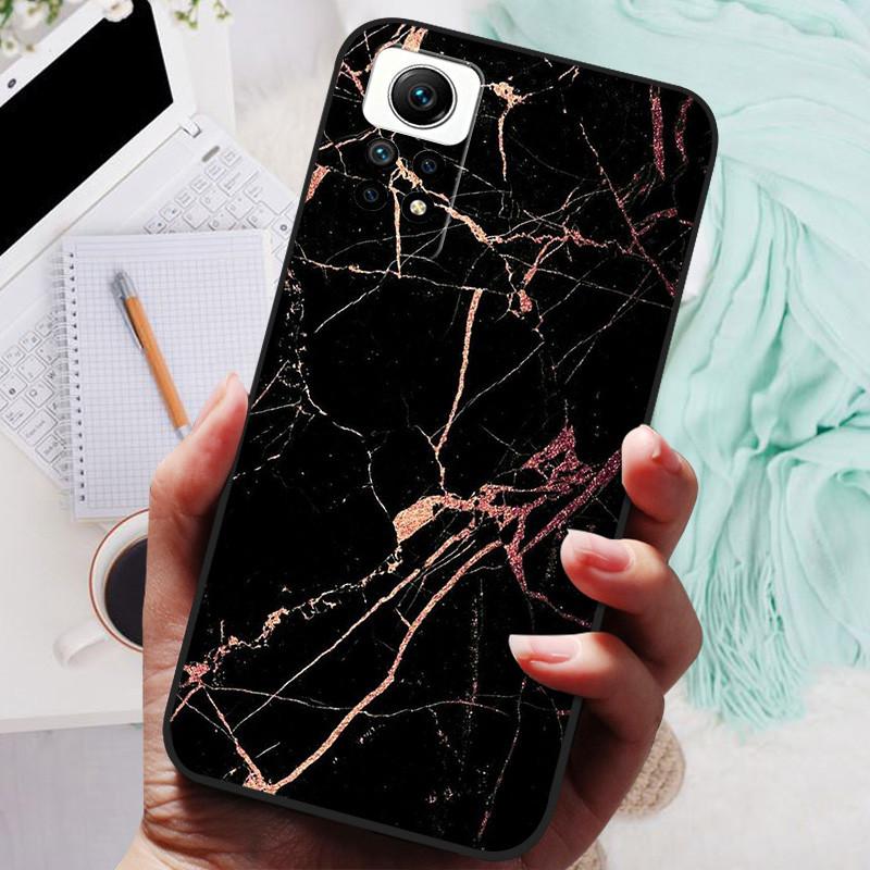 Cover For Redmi Note 12 Pro 4G Case Silicone Painted Soft Protective Black Coque For Xiaomi Redmi Note12 Pro 4G NFC Cartoon TPU