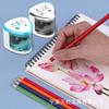 Manual Electric Auto Plastic Pencil Sharpener Candy Color Standard Pencil Cutting Machine Student School Office Stationery