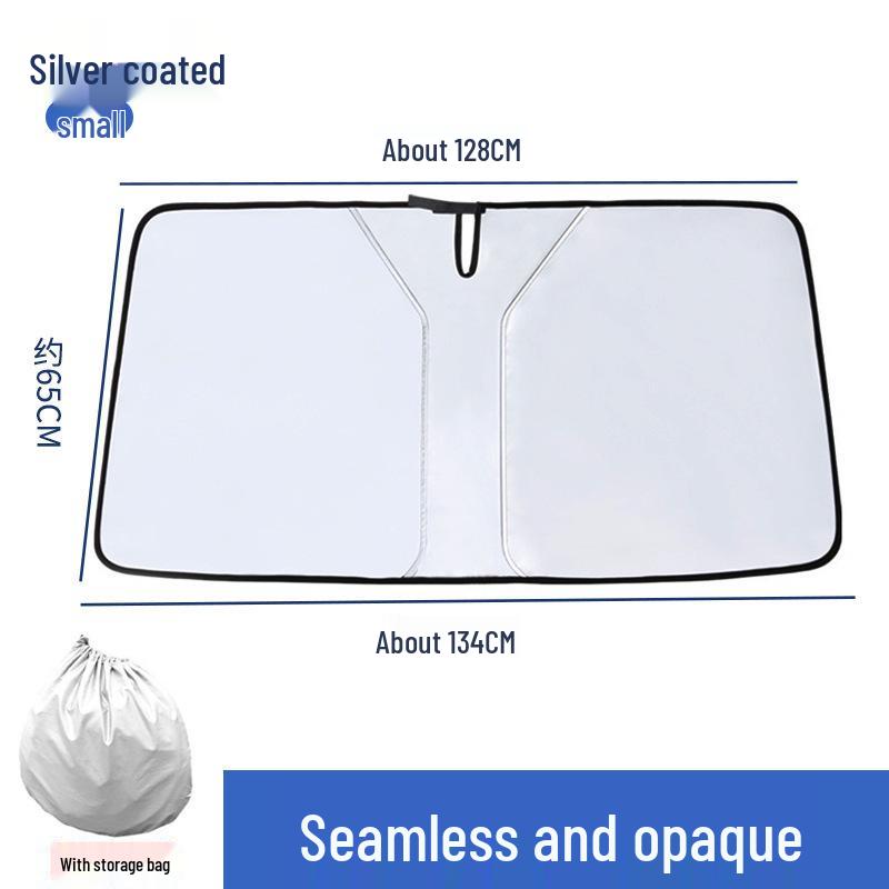 Universal Thickened Car Sunshade for Windshield and Windows - Heat Insulation and UV Protection