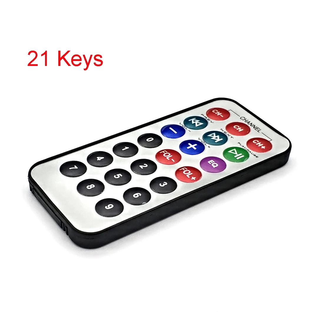 

ИК-приемник Bluetooth аудиоприемник Пульт MP3 Пульт инфракрасный пульт 17-кнопочный 20-кнопочный 21-кнопочный Пульт дистанционного управления (Без батарей) DZ001279-1