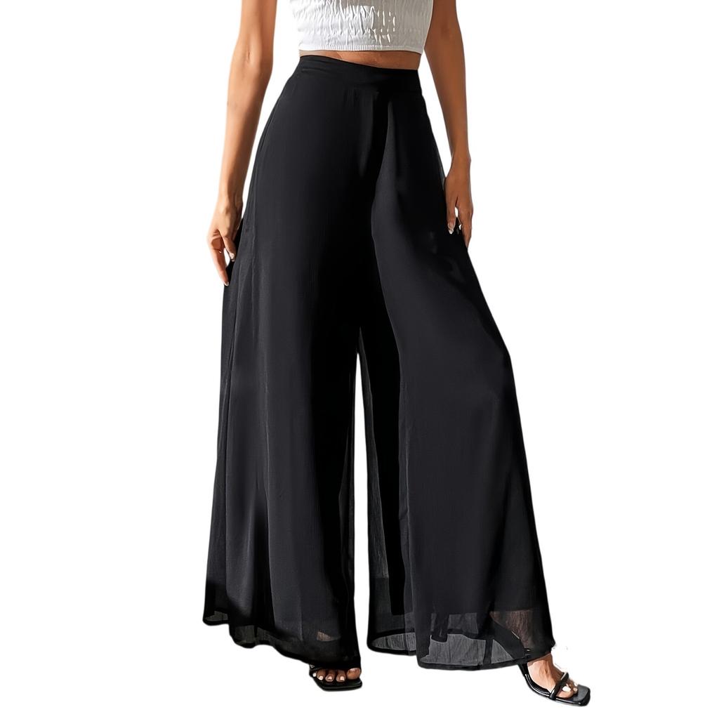 Women's Straight Pants Fashion Casual Pants Nine Point Harlan Pants
