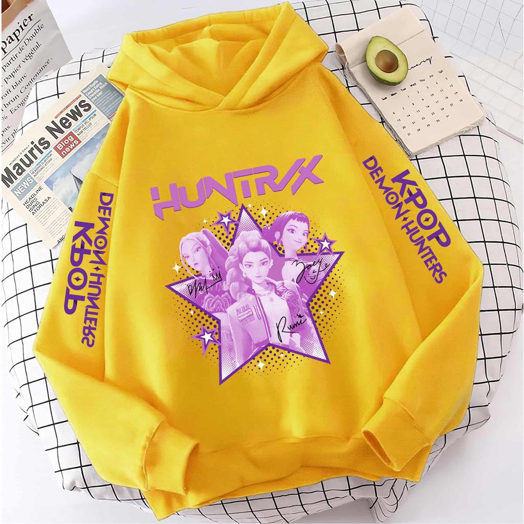 Hoodies Modische Cartoon-bedruckte Sweatshirts Pullover Niedliche langärmlige Mädchen-Cartoon-Hoodies Sportbekleidung