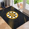 Měkký koberec na podlahu Boston Bruins Vzorový kusový koberec Dekorativní podložka Pro dekoraci domácí místnosti