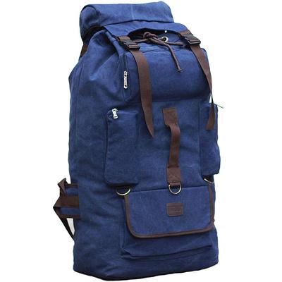 EnergyPower Large Capacity Backpack 110 Liters Canvas Extra Large Rucksack 110L Backpack for Hiking, Travel, Camping, Disaster Preparedness,
