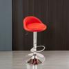 Backrest Footstool Dining Chair Adjustable PU Leather Bar Stool Rotating Bar Stools Soft Cushion Dinng Chair Home Furniture