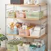 Multi-purpose Storage Box: Snack Organizer, Toy Basket, Household Cabinet Bin, Plastic Kitchen Box