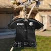 Gift Keychain Ornament Acrylic Flat Backpack Charm Key Ring
