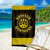 Ultra-Soft Beach Towel with Borussia Dortmund Theme,Ideal for Pool - Camping, Diving - Perfect Travel Essential, Vibrant Beach Towel.