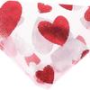 100 Pezzi Sacchetti in Organza a Forma di Cuore Rosso Matrimonio San Valentino Regalo Sacchetto con Coulisse per Caramelle Sacchetti Esposizione Gioielli Decorazione Festa di Compleanno