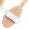 Wooden Handle Body Bath Shower Back Brush Scrubber Skin Cleaning Tool