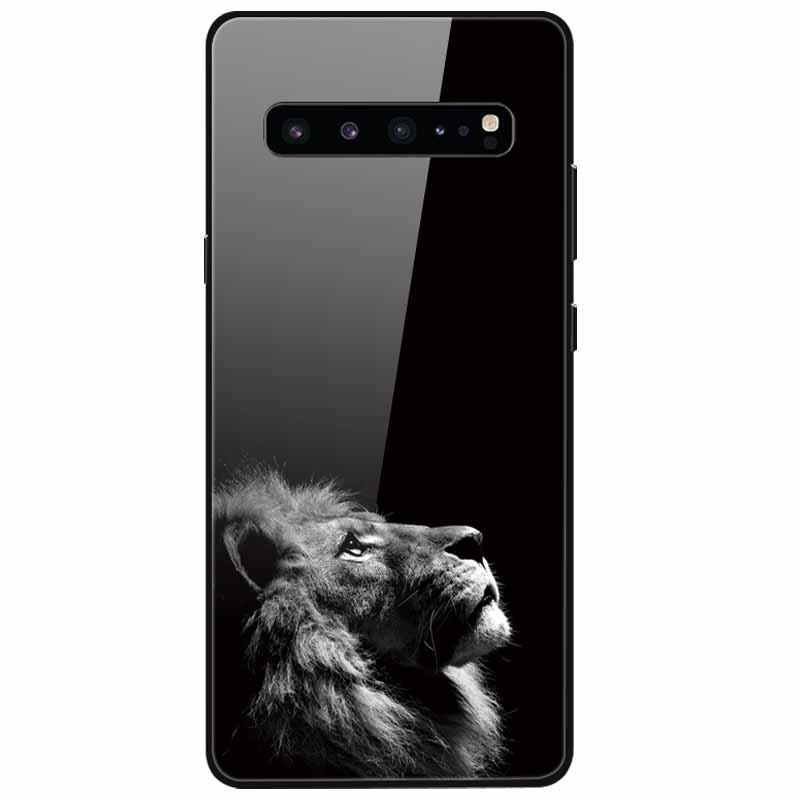 Tempered Glass Case For Samsung S10 / S 10 Plus / S10e Cover Luxury Hard Back Covers for Samsung Galaxy S10Plus S 10e Coque Cool