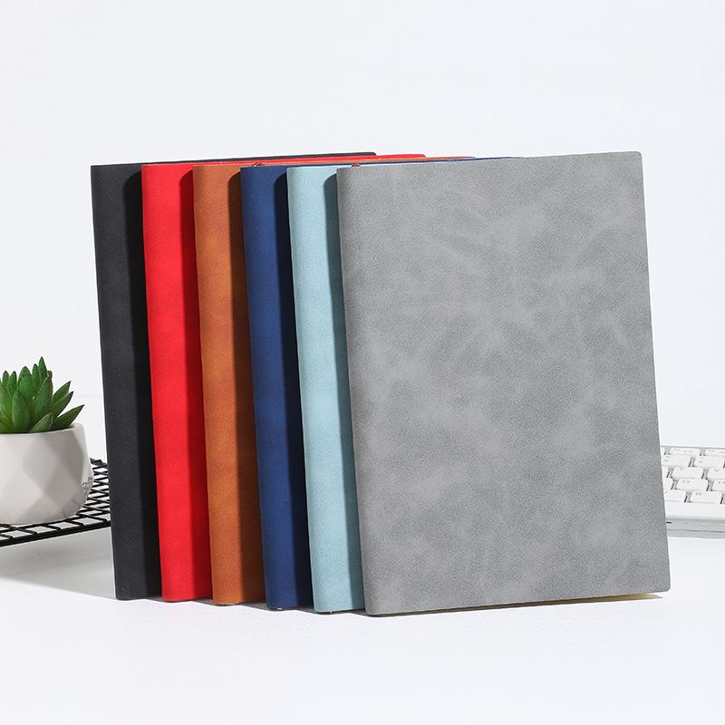 Custom B5 Luxury Sheepskin Notebook Set with Magnetic Buckle - Perfect for Business Meetings and Office Use