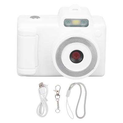 Digital Camera Rechargeable HD Vintage Camera with Color Screen Fill Light for Campus Travel Life