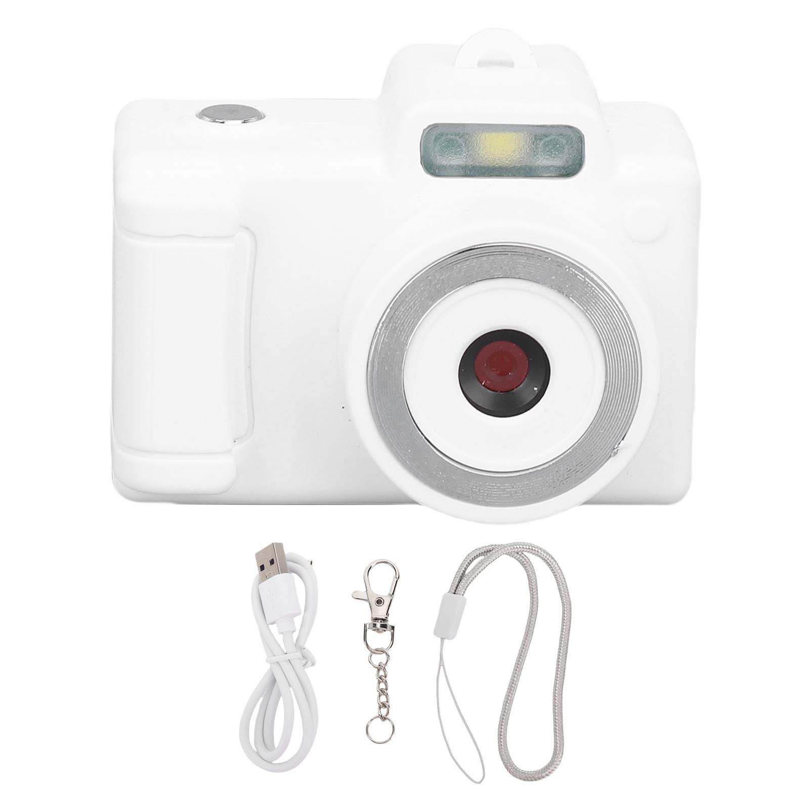 

Digital Camera Rechargeable HD Vintage Camera with Color Screen Fill Light for Campus Travel Life