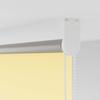 Blackout Roller Blind Yellow 125x230 cm Fabric Width 121.6 cm Polyester