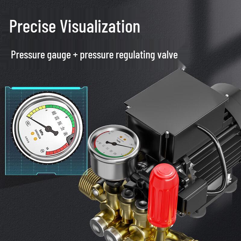 POHIR High-Pressure Car Washer CN Plug (adapter Included)