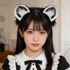 Children's Plush Flying Mouse Ears Hairband Gentle On Skin Headwear Lightweight Headdress For Costume Parties