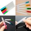 2 Pcs Pro Nail Art Tips Polish UV Gel Glass File Buffing Manicure Tool for Nail Art DIY