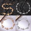 Shell Pearl Bohemian Starfish Metal Waist Chain Summer Beach Vacation Accessory